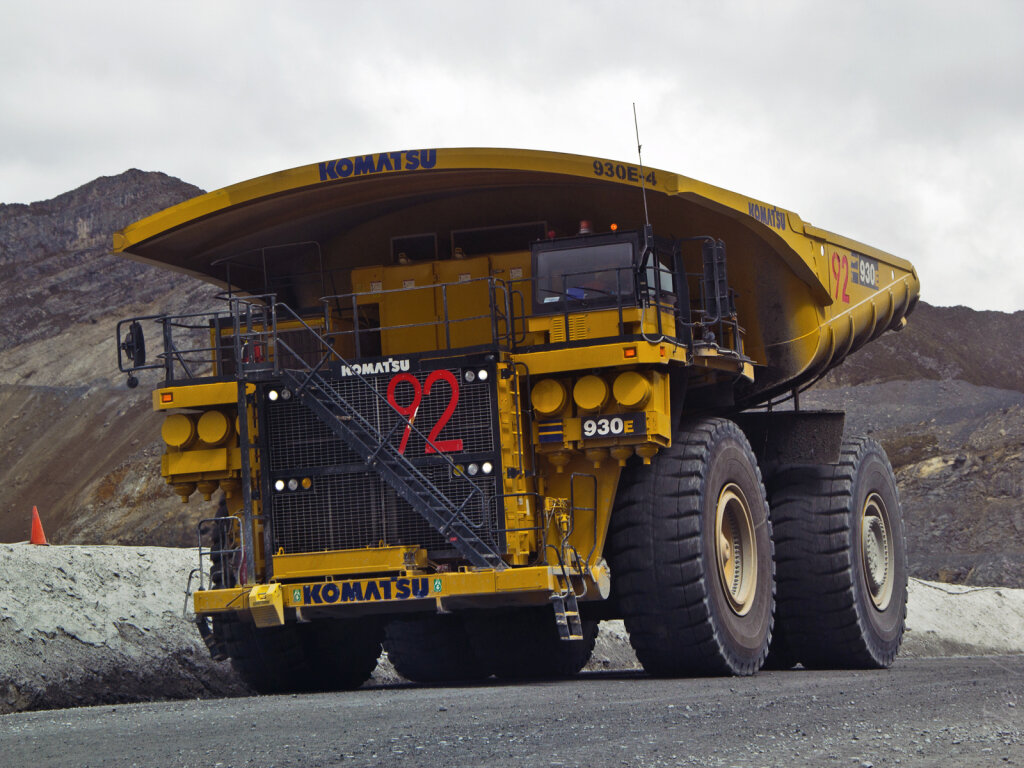 Карьерного грузовика Liebherr