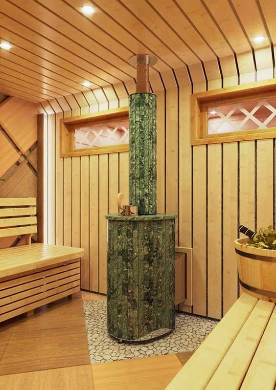 Первая в моем рейтинге банная печь Ферингер.