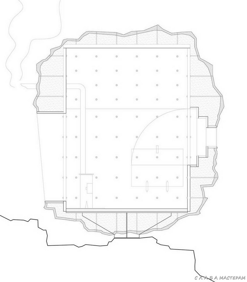 Планировка, вид сбоку, источник фото http://projects.archiexpo.com/project-210253.html 