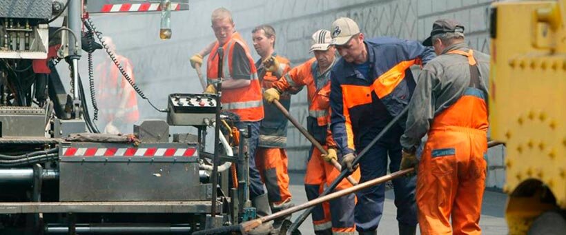 Рабочие перчатки для сотрудников ЖКХ 