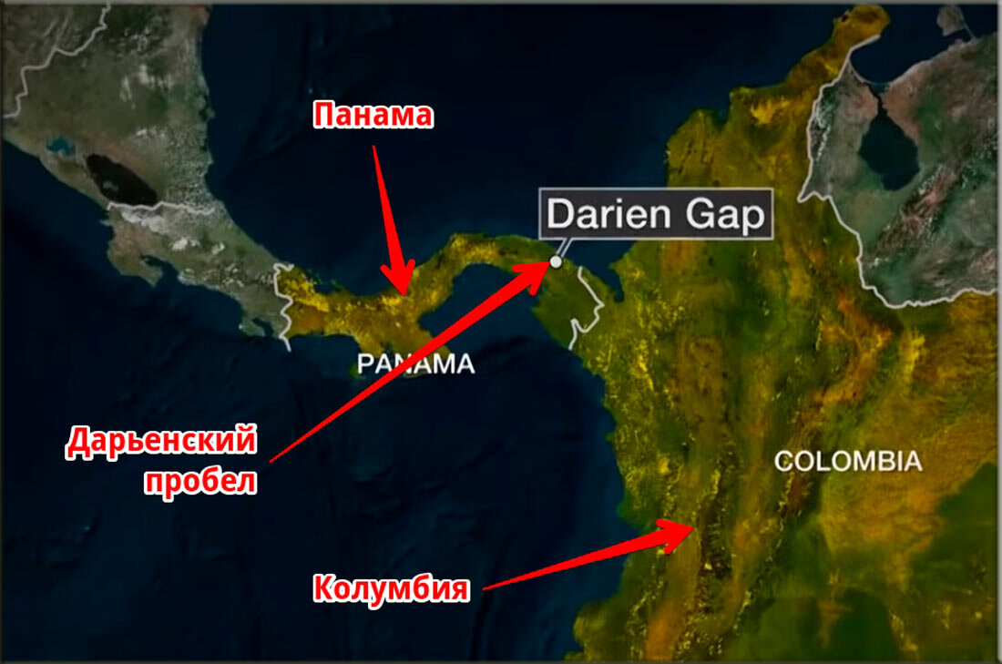 Карта разрывов gap map