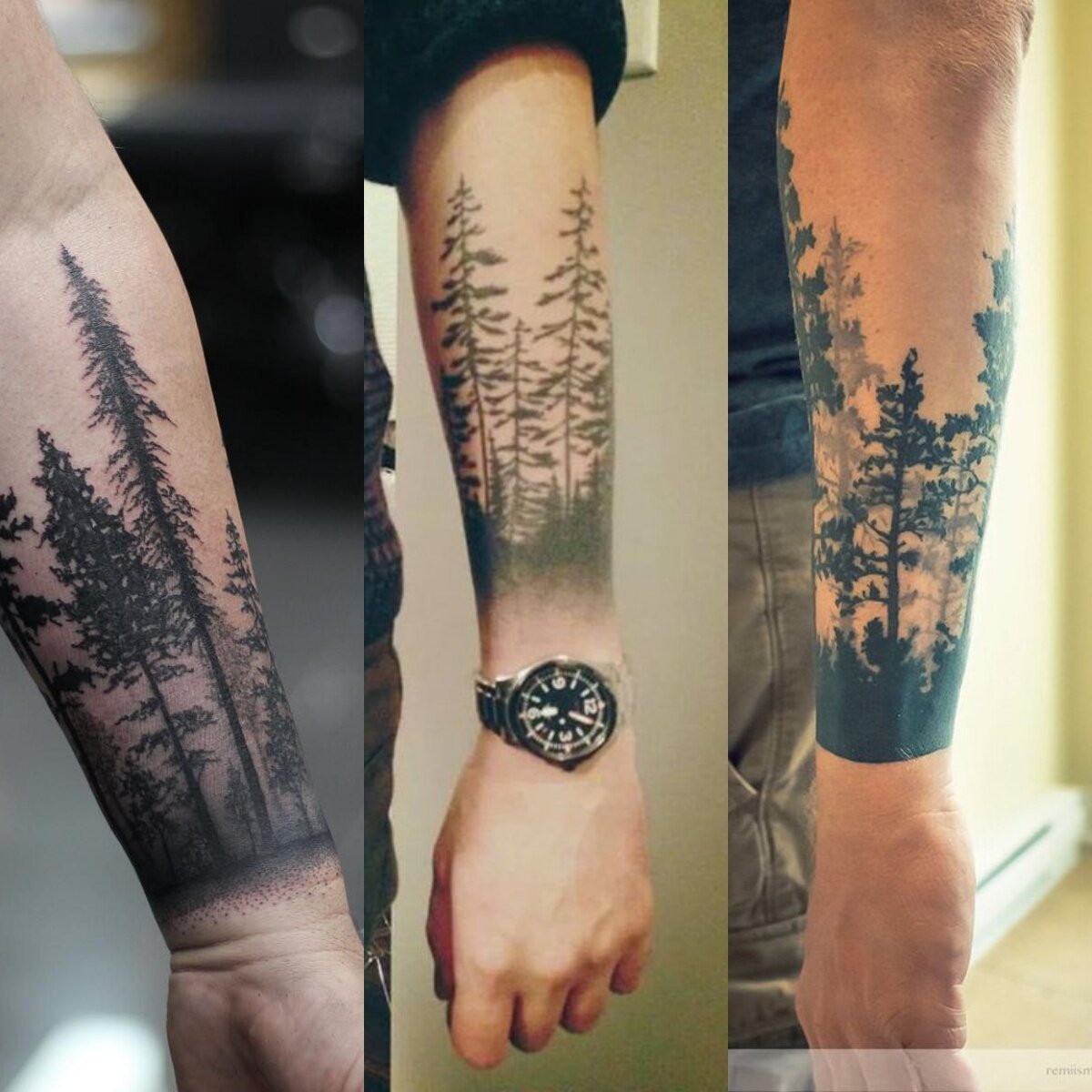 Татуировки линии вокруг руки: красота и символика