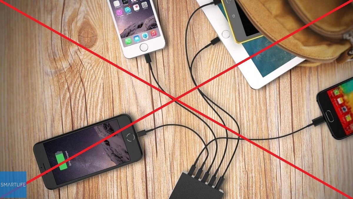 Никаких проводов во время зарядки