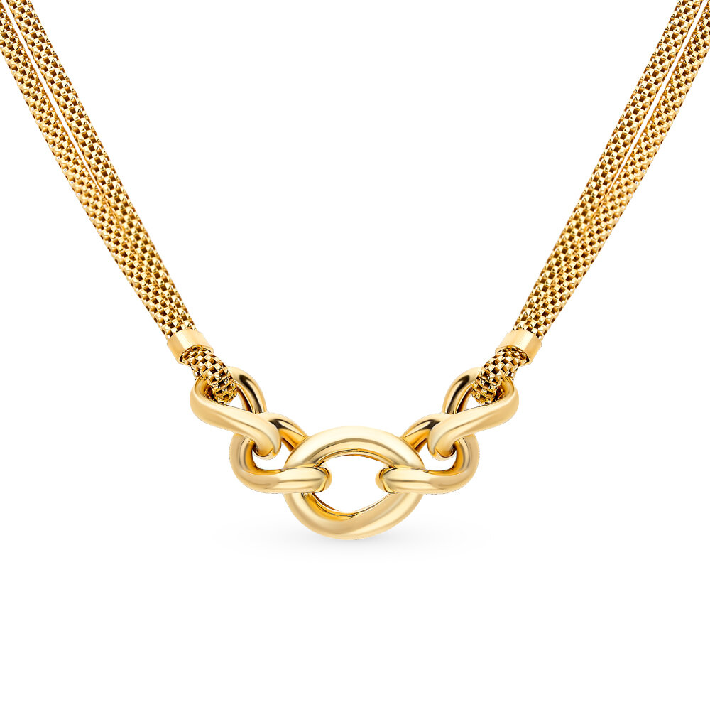 Серебряное шейное украшение из коллекции Amalfi, арт.83350