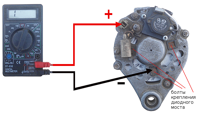 диодный мост генератора ваз 2106
