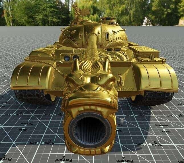 Type 59  - хоть и копирует один из кактусов нашего антитопа (Т-34-2) - сам имеет отличную статистику