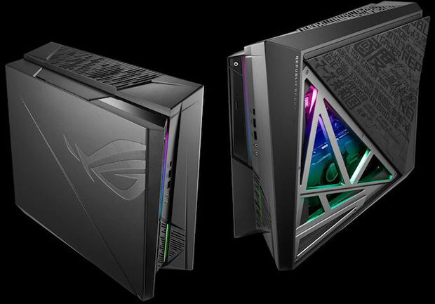  Компания Asus выпустила очередную обновленную версию игрового компьютера ROG Huracan G21.