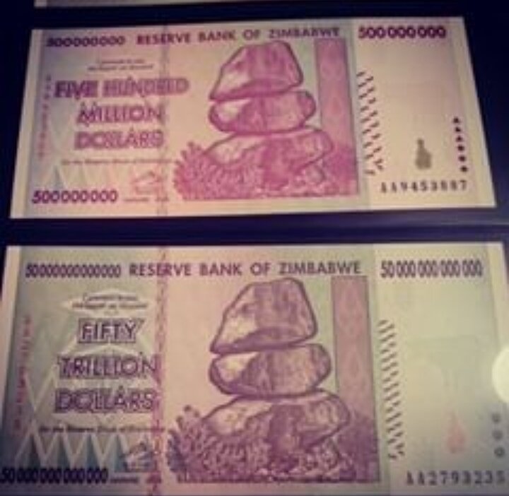 Зимбабве также было вынуждено отказаться от монет в период гипермнфляции