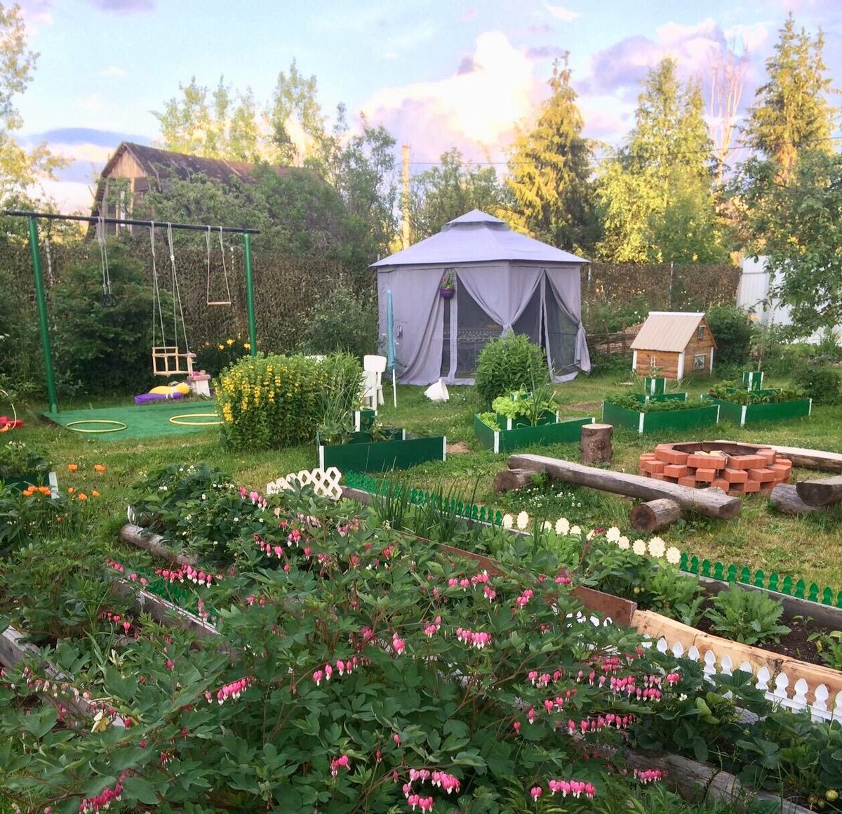 Облагораживаем дачу , пусть она будет уютной и полезной. 