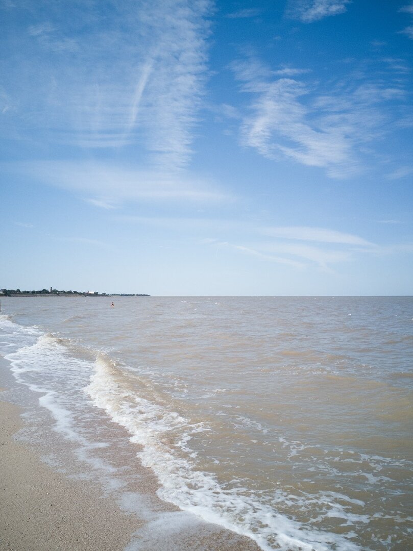 Посёлок Морозовский, Азовское море