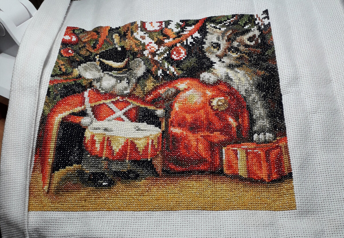 Один из этапов отшива