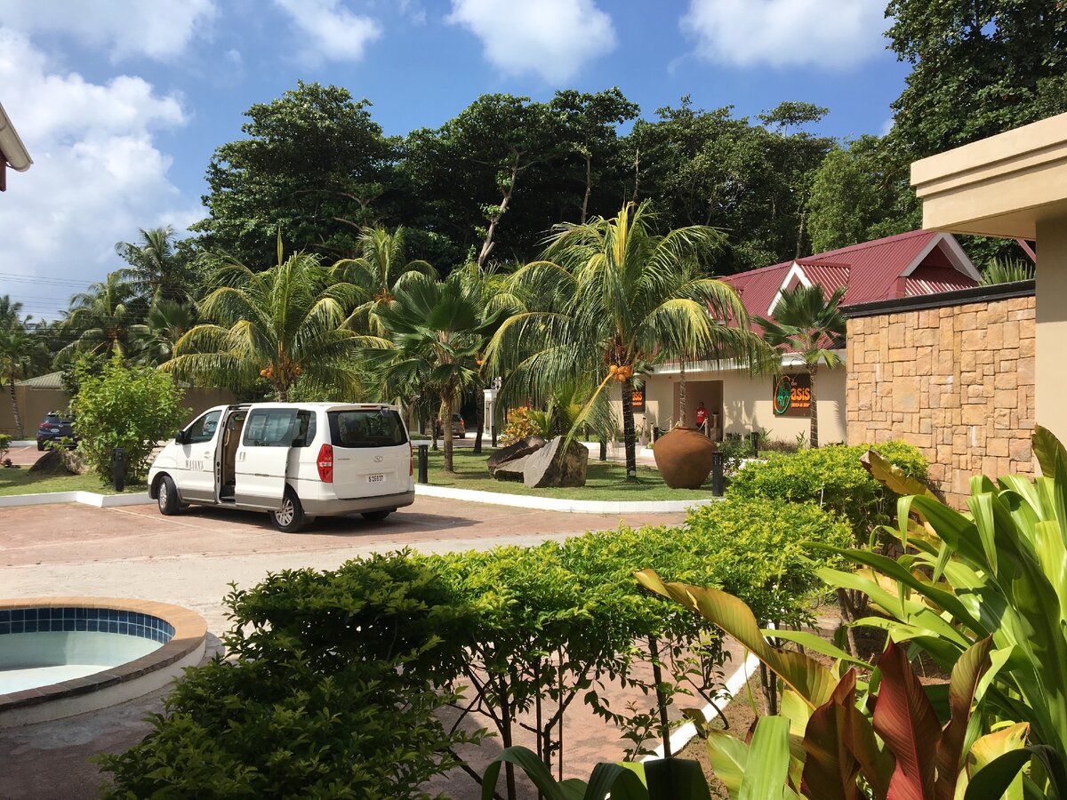 перед отправлением с Праслина