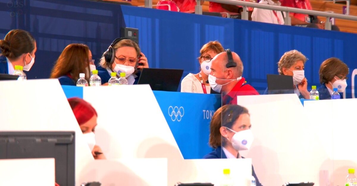 Во главе судейской бригады Кузьмина