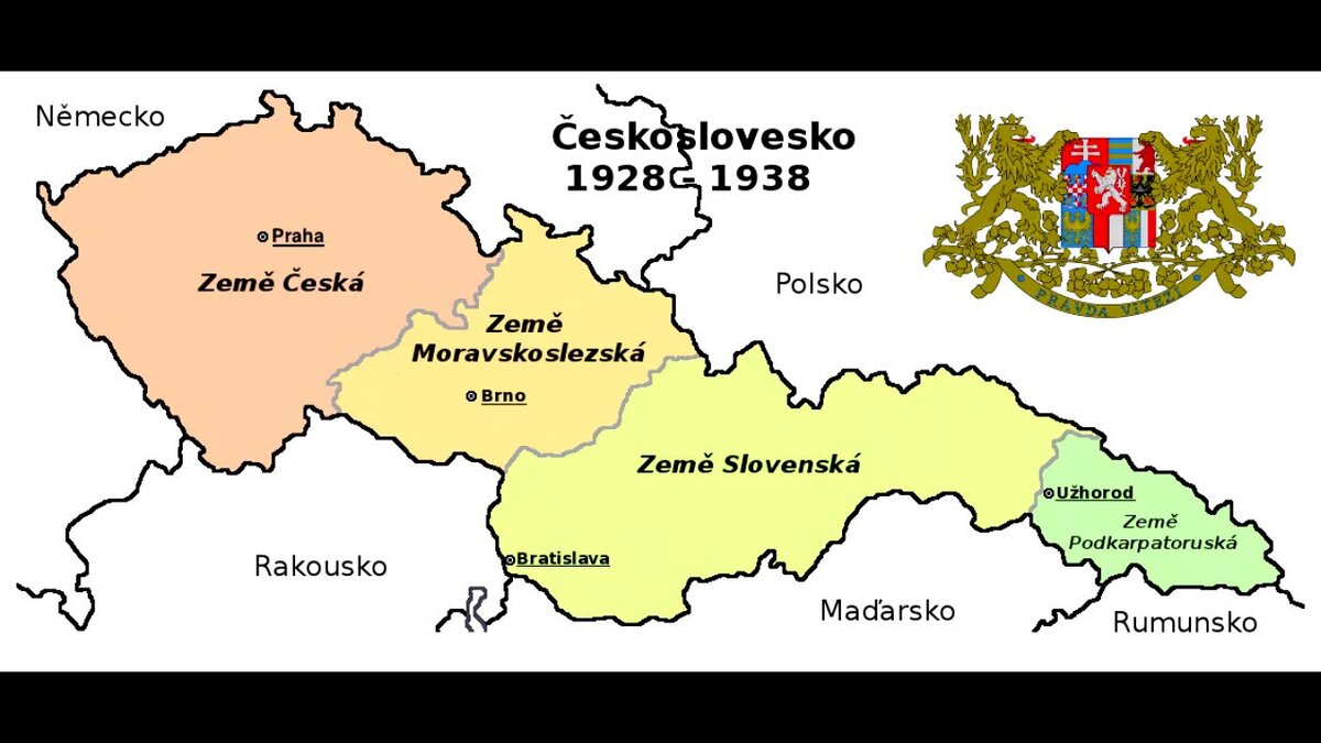 Карта Чехии 1938. Чехия Богемия Моравия Силезия. Разделение Чехословакии на Чехию и Словакию. Карта Чехословакии 1938.