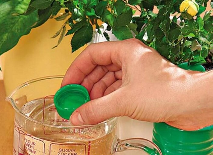 Приготовление раствора с перекисью