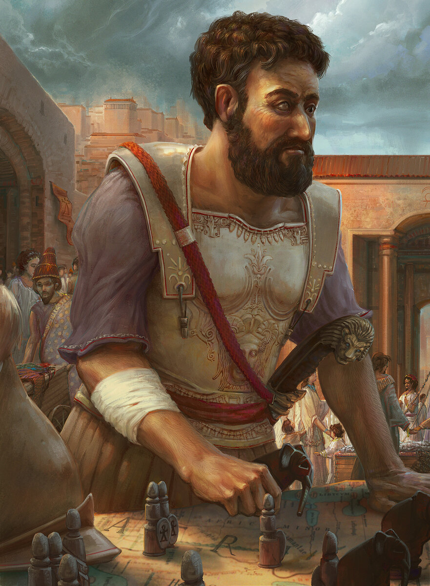 Великий полководец Ганнибал Барка / © Bruce Brenneise / brucebrenn.artstation.com