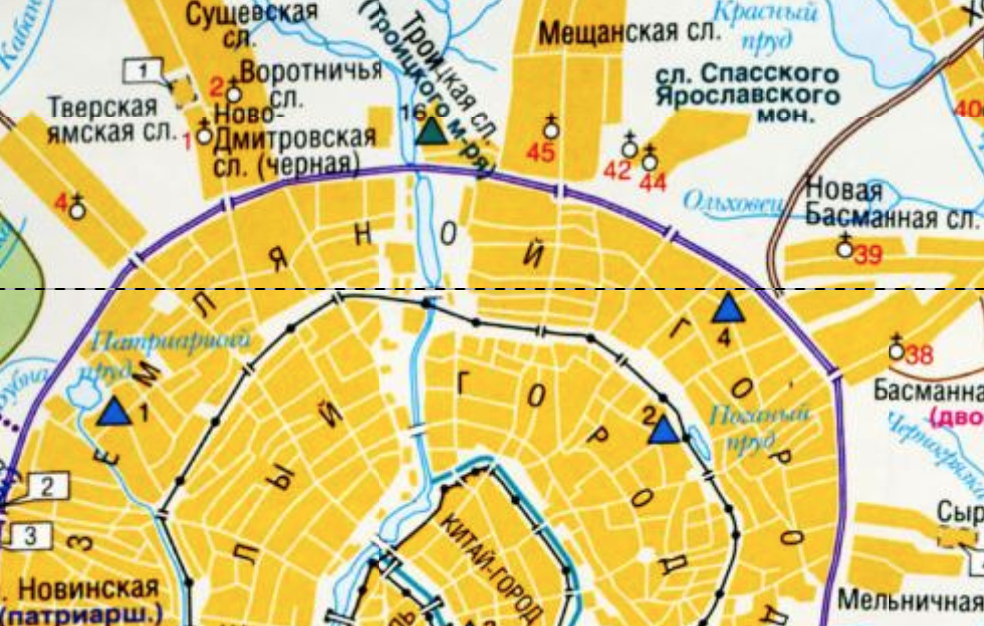 Карта покровский бульвар