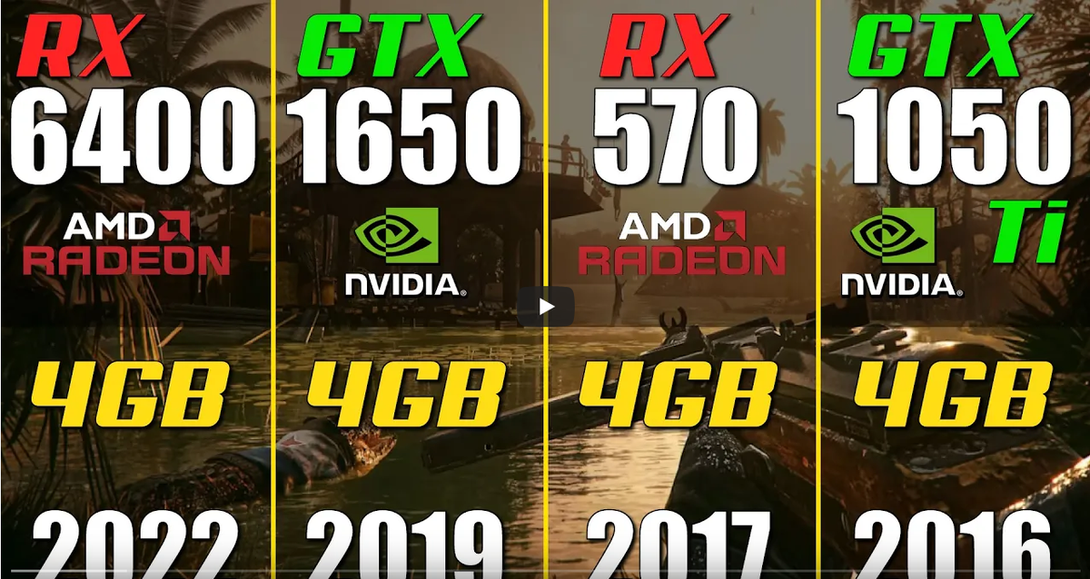 Gtx 1050 ti hot sale vs radeon rx 580