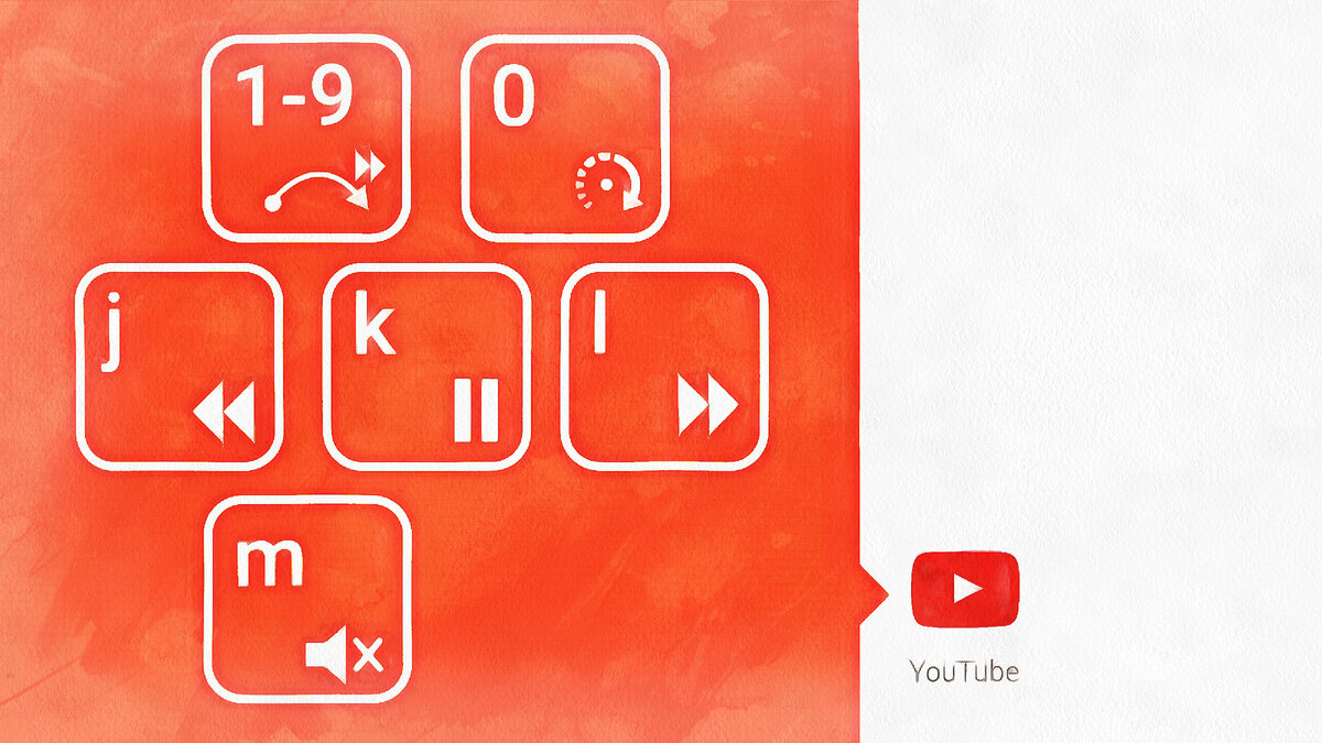 Если вы думали, что использование пробела для приостановки видео на YouTube — это максимум на что вы способны, попробуйте использовать кнопку K для паузы, а J и L для перемотки видео назад/вперёд на