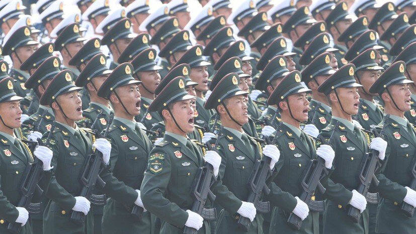     Китайские военнослужащие globallookpress.com Xinhua/Luo Xiaoguang