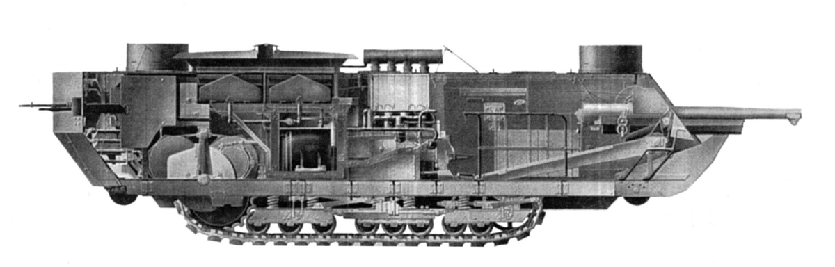 Сен шамон танк чертеж