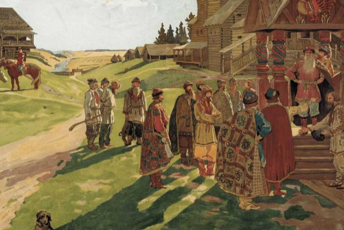 Древние славяне жили семьями