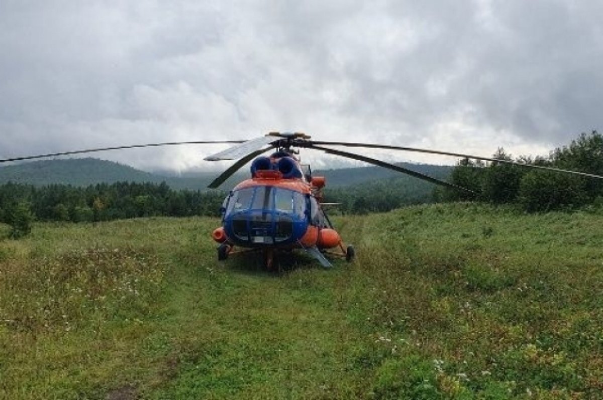    Двух туристов с тяжёлыми травмами на вертолёте эвакуировали в Красноярск