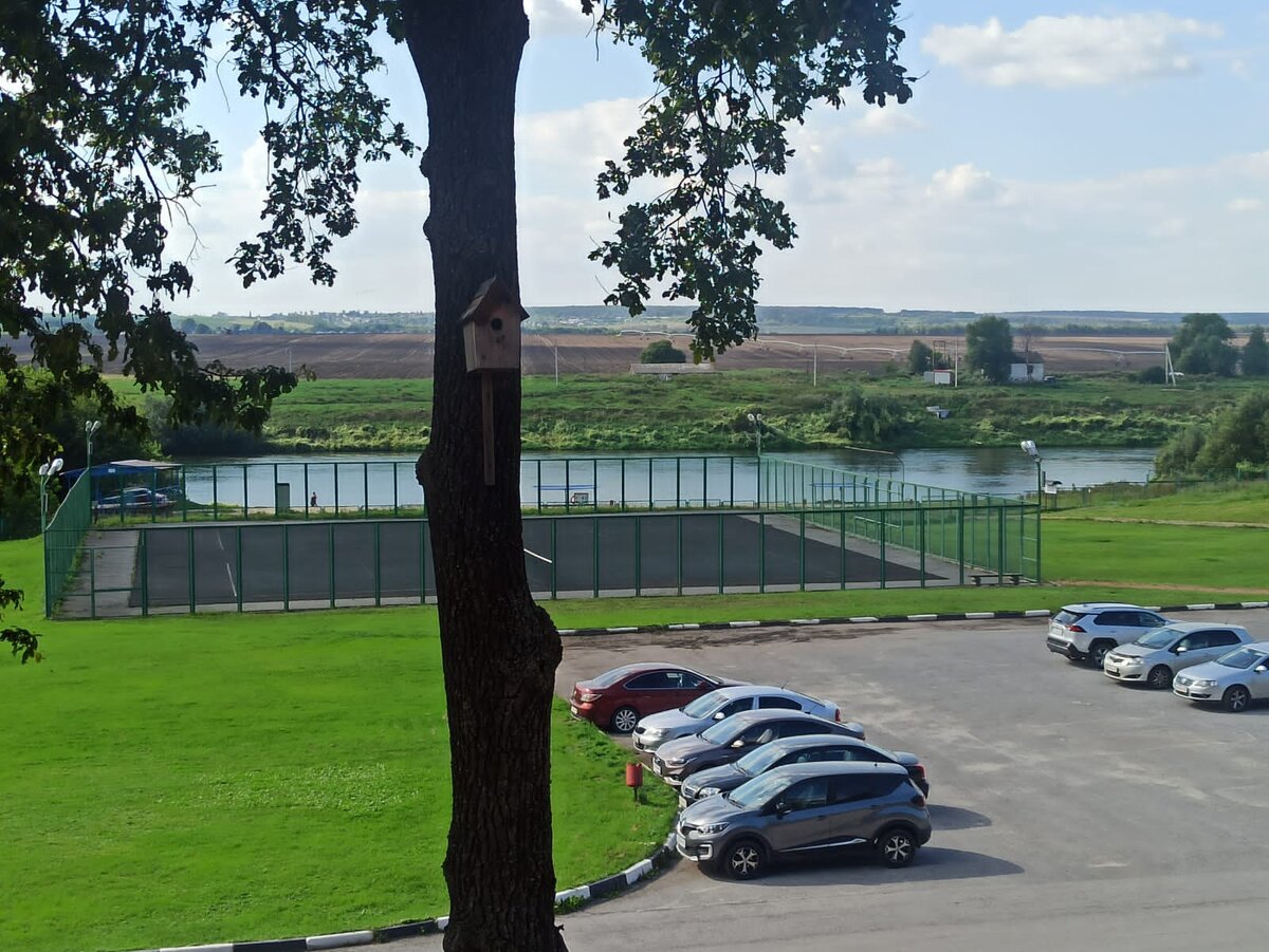 Вид из нашего окна на реку Дон