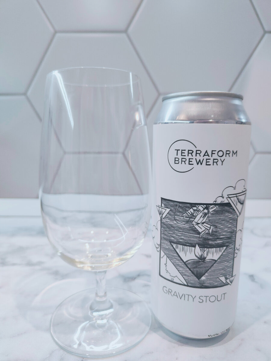 Пиво "Gravity Stout" (Гравити Стаут) от Terraform Brewery