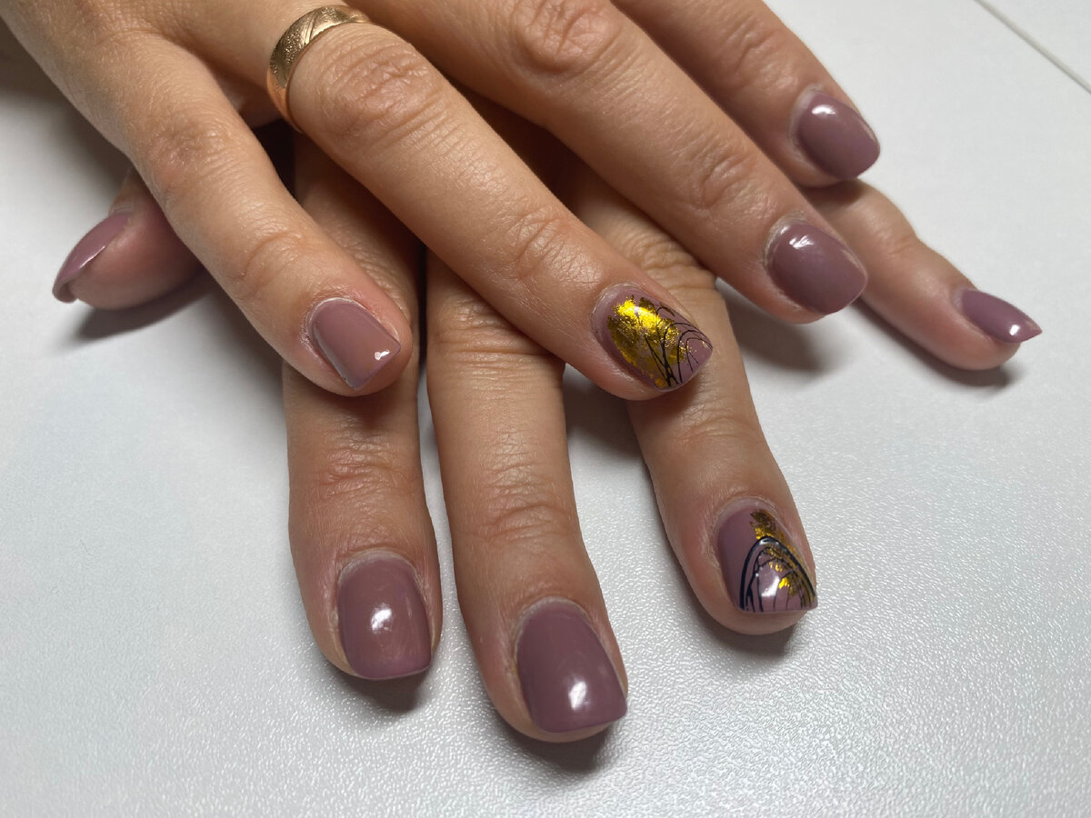 Ноготочкам на фото 3 недели 😻