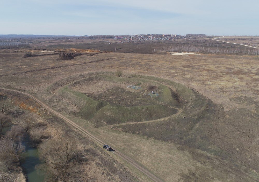    Остатки городищ славянского периода. Фото: Пресс-служба Государственного музея-заповедника "Куликово поле"