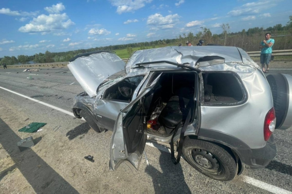    В Томской области в июле произошло почти 20 ДТП, в них погибли 5 человек