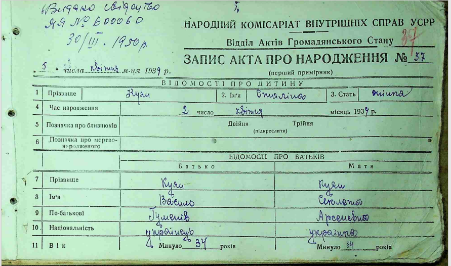 И это тоже 1939 год и тоже Володарка