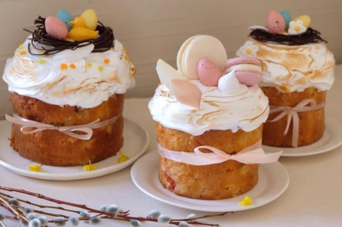   Печём правильно. Рецепты бездорожжевых куличей к пасхальному столу