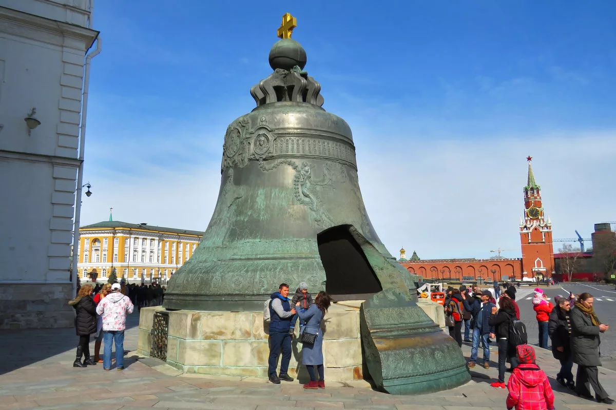 Как выглядит царь колокол в москве