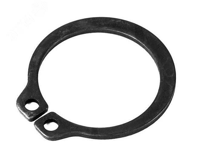 Кольцо пружинное упорное плоcкое наружное