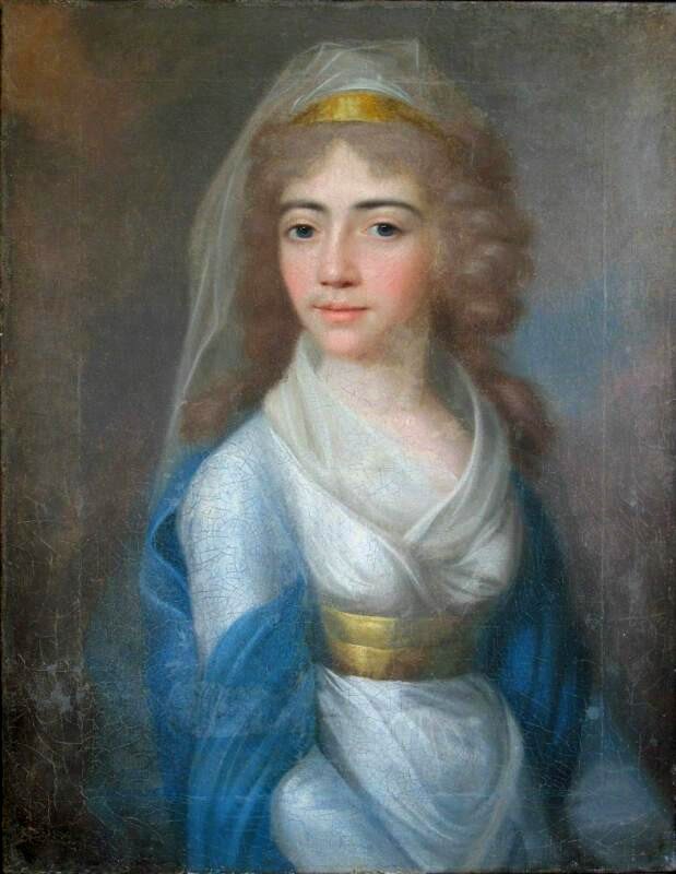 В.Л. Боровиковский (?) Портрет Скобеевой (?)