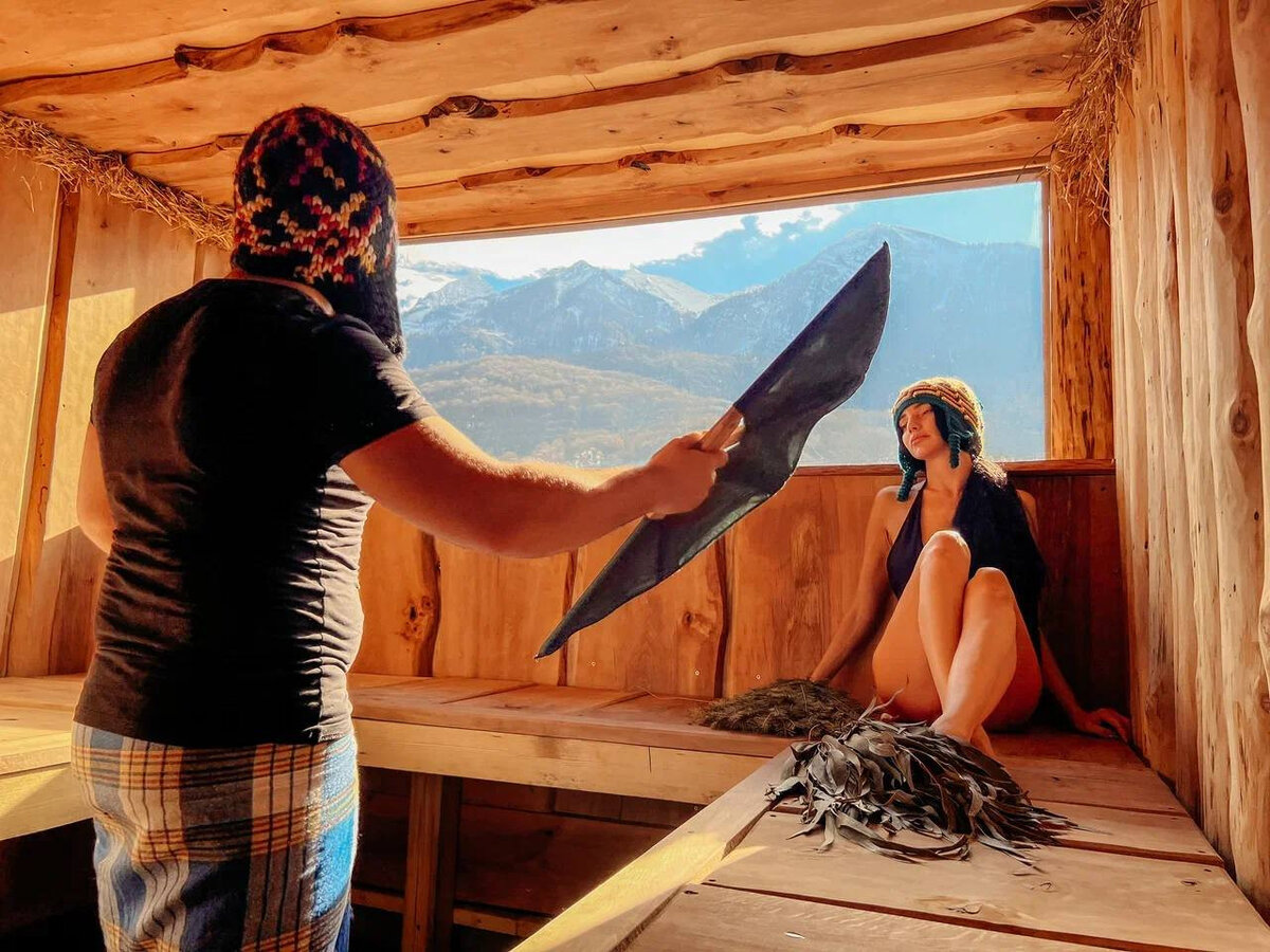 Баня в Красной Поляне (Пихта).