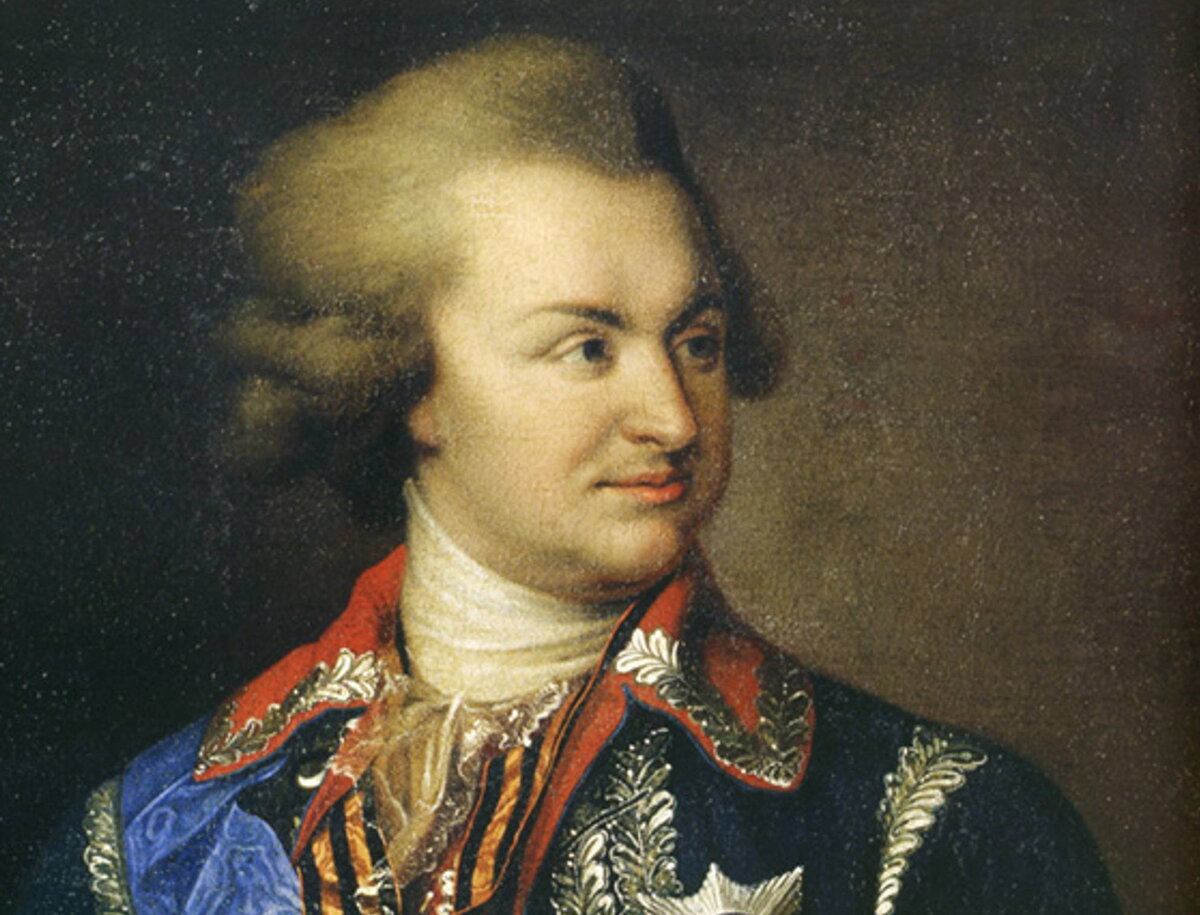 Иоганн Баптист Лампи Старший «Портрет Григория Александровича Потёмкина-Таврического»