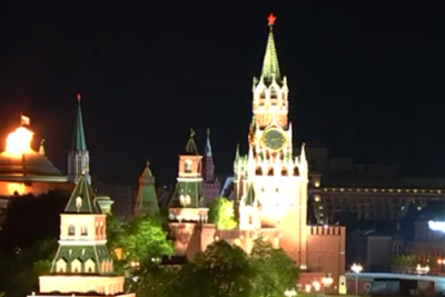    Атака беспилотников на Кремль ©Скриншот с камер видеонаблюдения