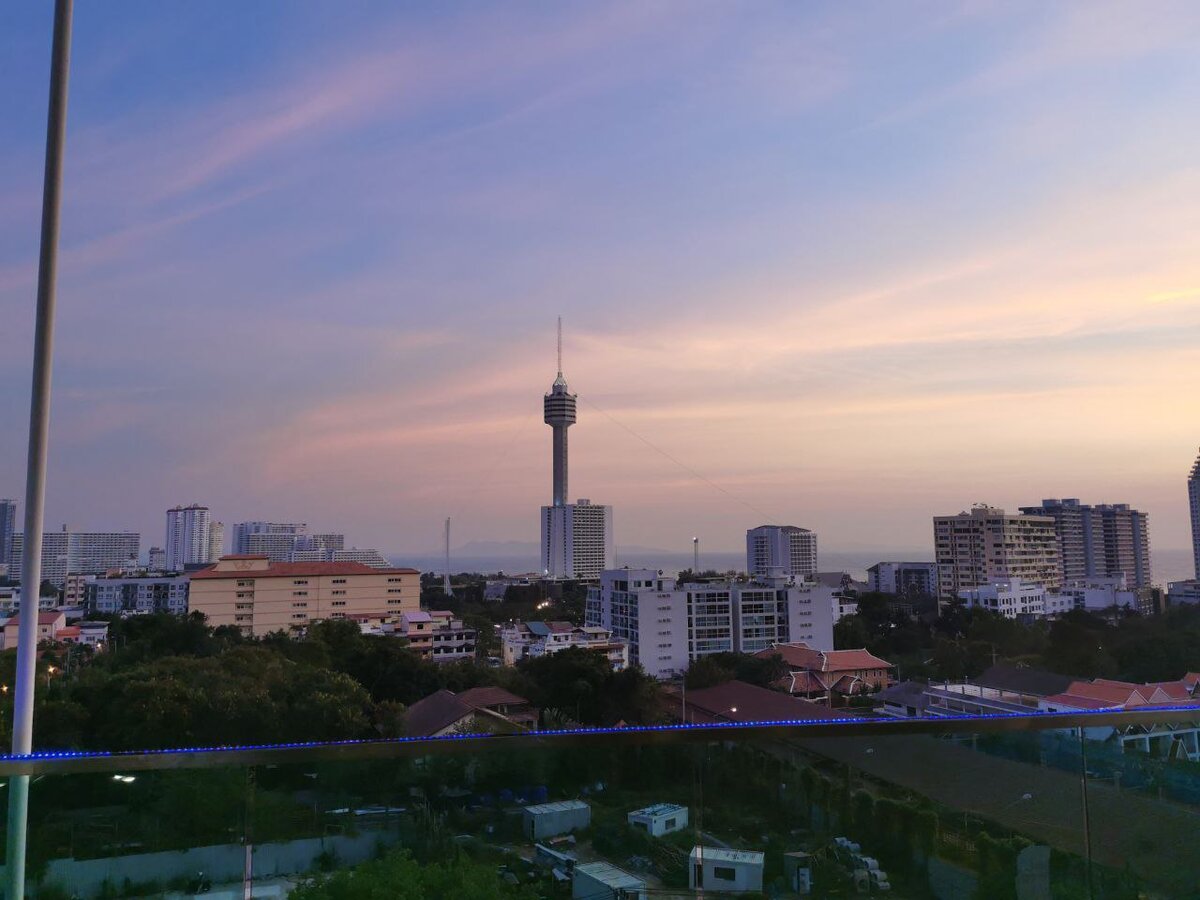 Вид на город