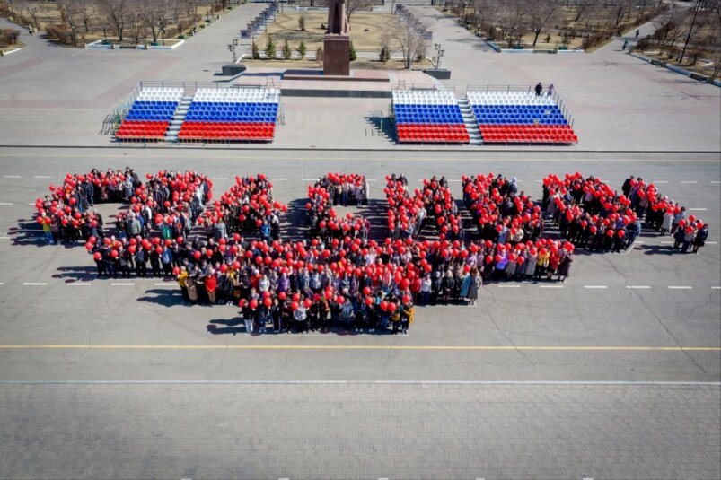  Акция ЗабЖД. Фото: из телеграм-канала ЗабЖД
