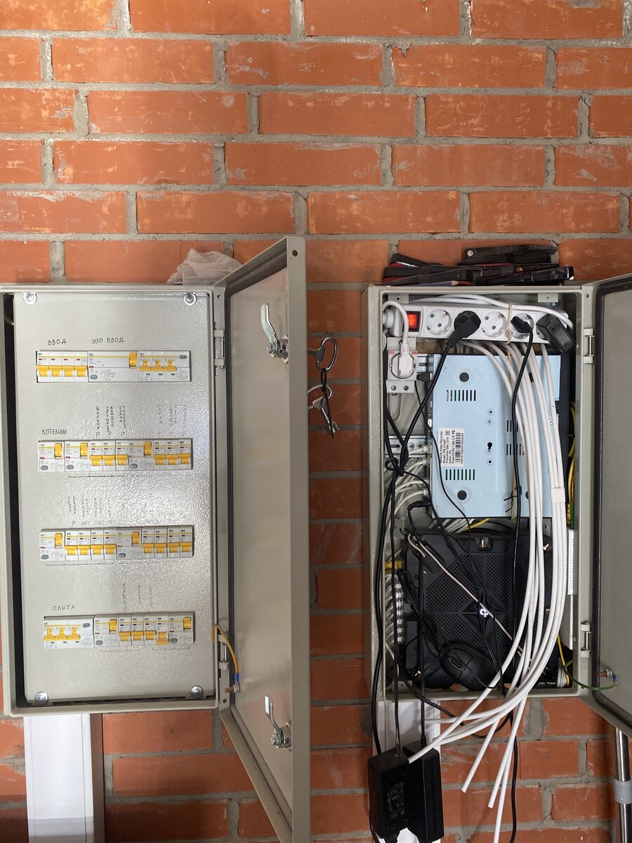 Электрический и слаботочный щиты