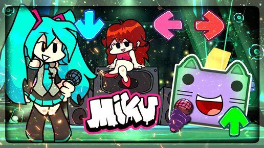 МОД НА ХАЦУНЭ МИКУ! ЭТО ОГОНЬ! ✅ Friday Night Funkin' Mod VS Hatsune Miku FULL WEEK