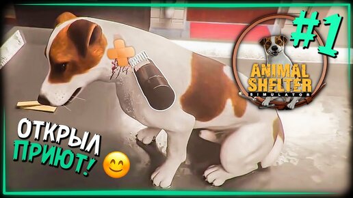 НЕПТУН ОТКРЫВАЕТ ПРИЮТ ДЛЯ ЖИВОТНЫХ! 🐾 Animal Shelter Прохождение ► СТРИМ #1