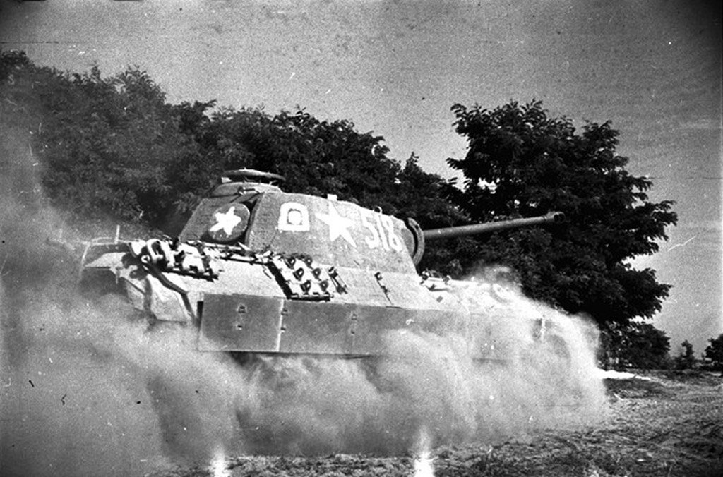 Трофейная "пантера" в РККА.