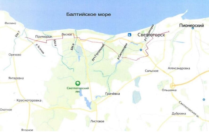 Схема расположения участка из документов закупки