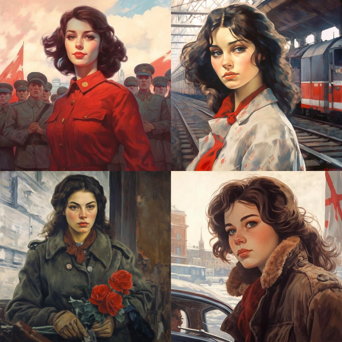 Картинки сгенерированы нейросетью