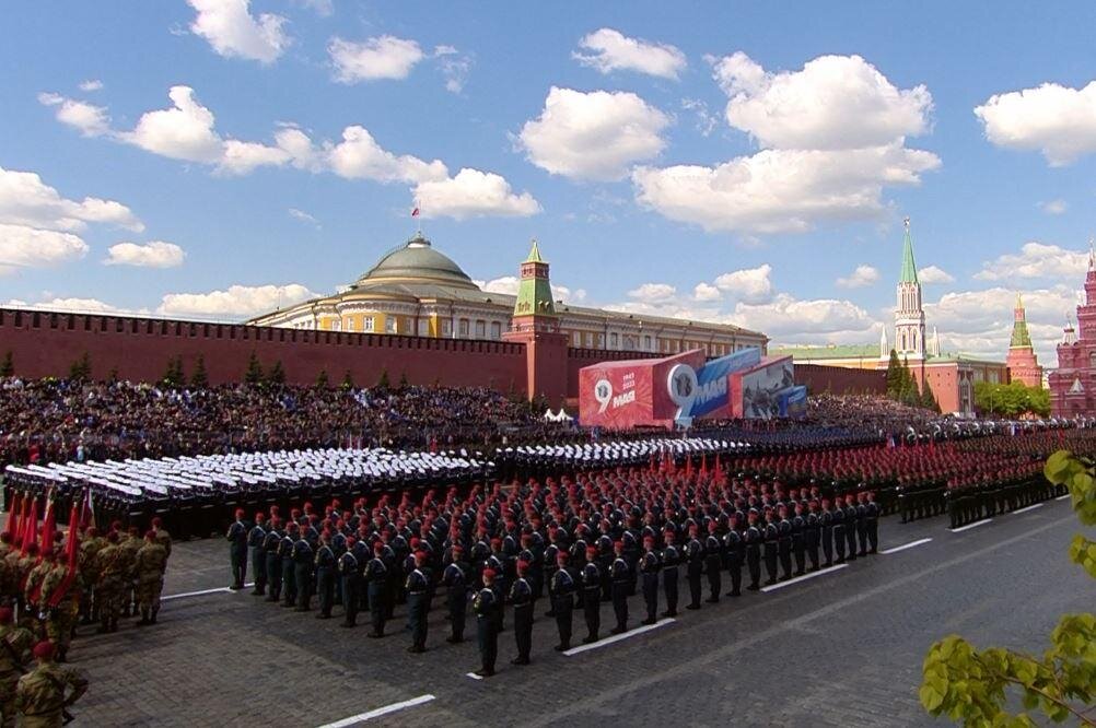    Парад Победы на Красной площади в Москве