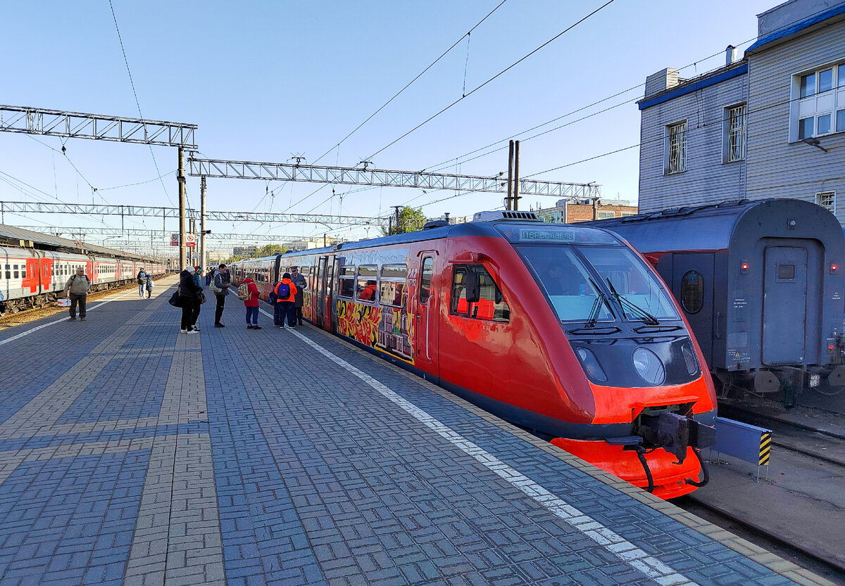 На Ярославском вокзале Москвы